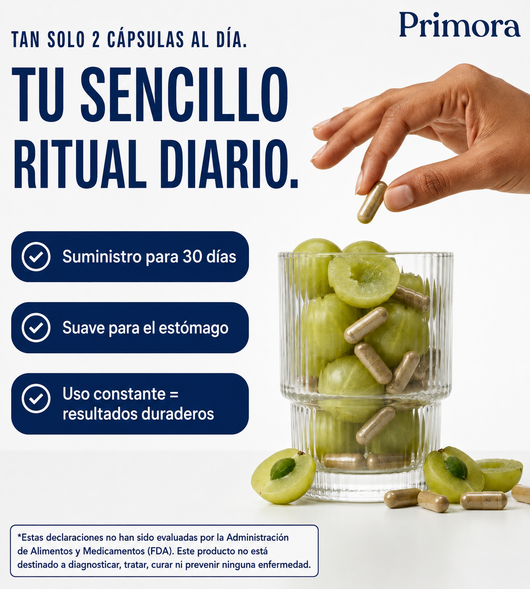 Cápsulas de Superfrutas Primora